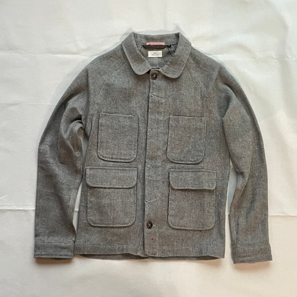 아폴리스 APOLIS 글로벌 시티즌 워크 자켓 린넨 울 초어 자켓 상품이미지1