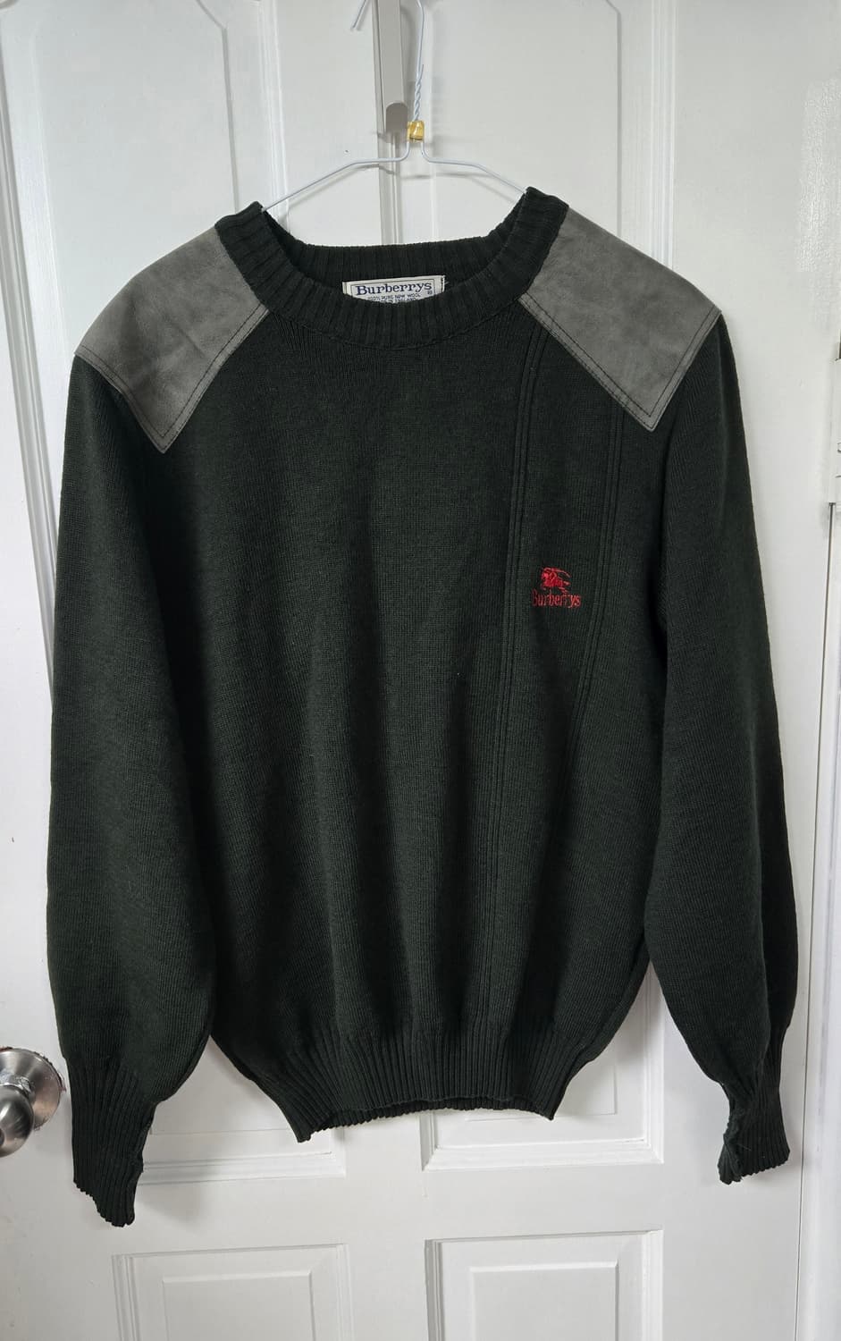 90's 버버리 코만도 울 니트 상품이미지1