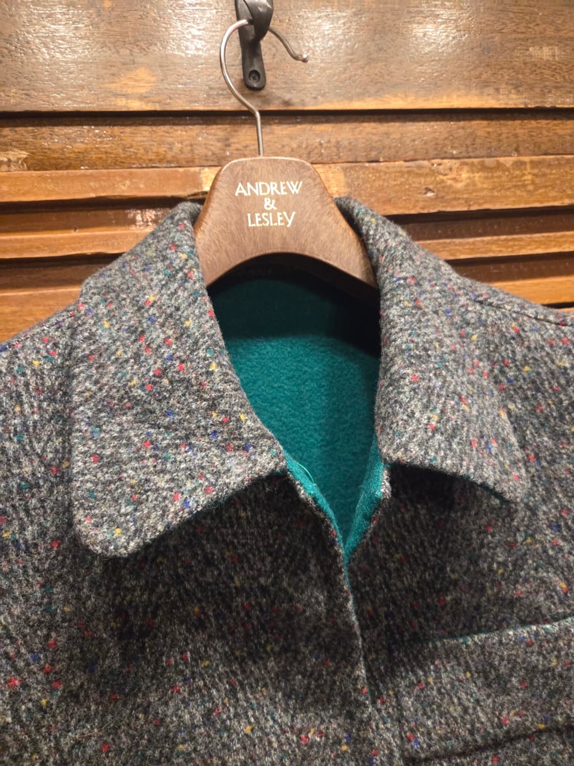 프랑스 메이드 도네갈 트위드코트 상품이미지2