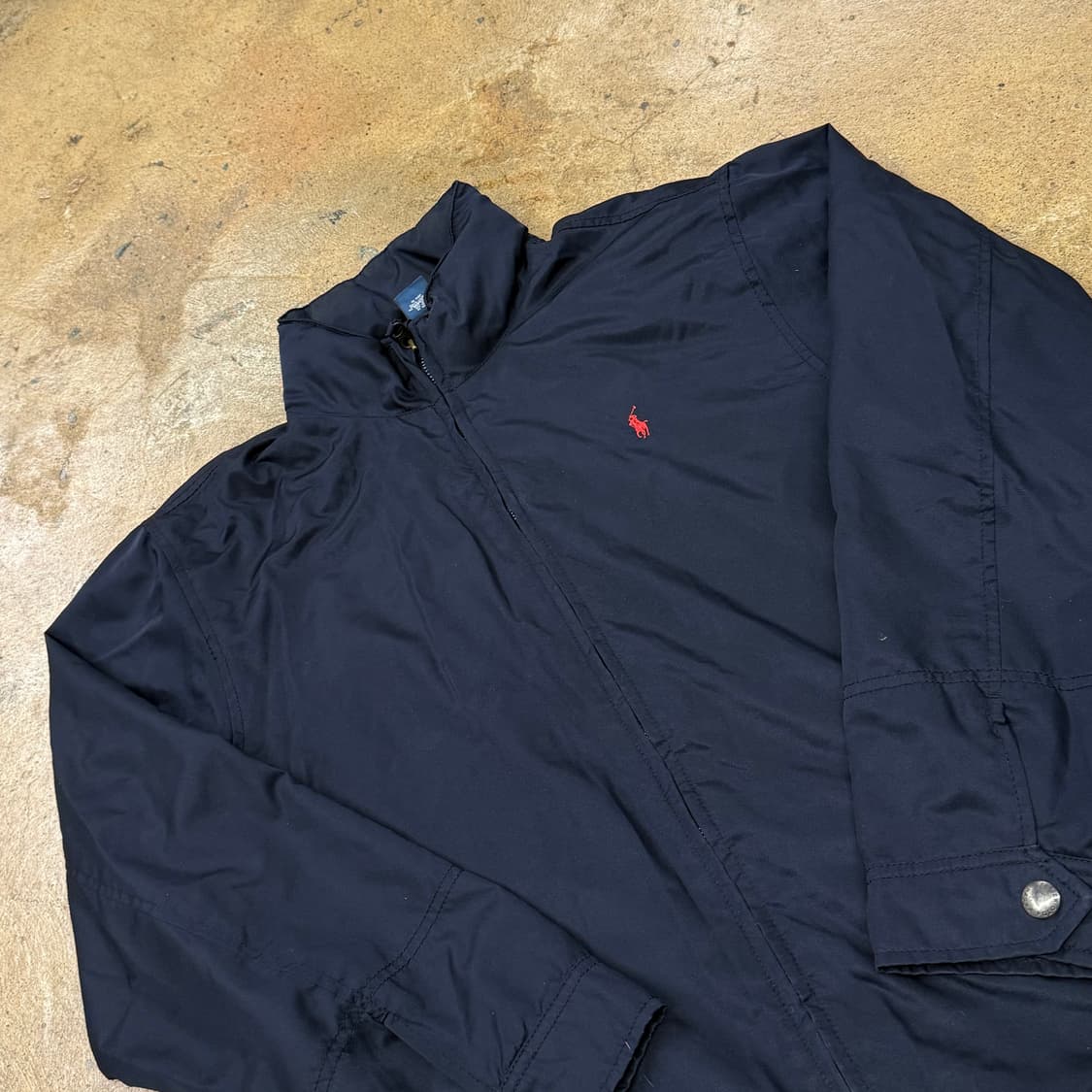 [정품/XL] 폴로 랄프로렌 네이비 바람막이 자켓 b8 상품이미지1