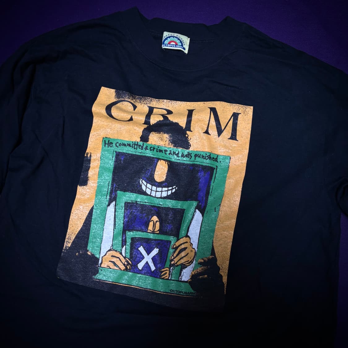 90s Octopus Army Graphic Tee 상품이미지2