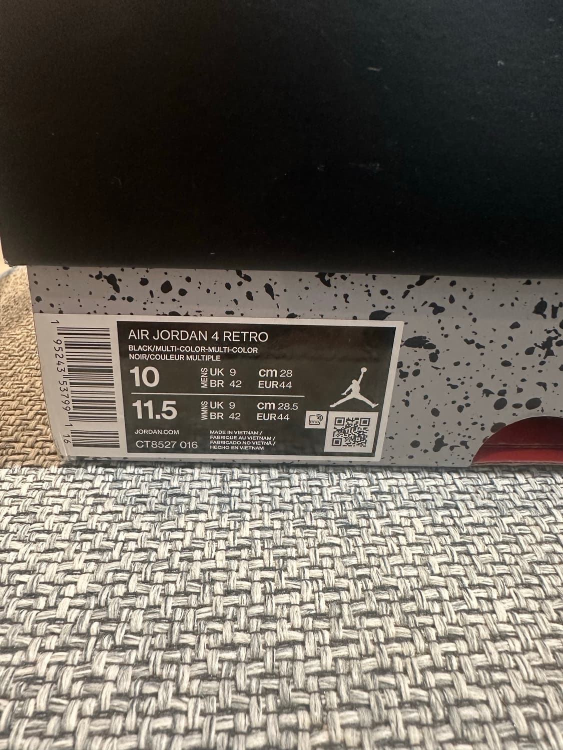 조던4 레트로 크림슨 상품이미지8