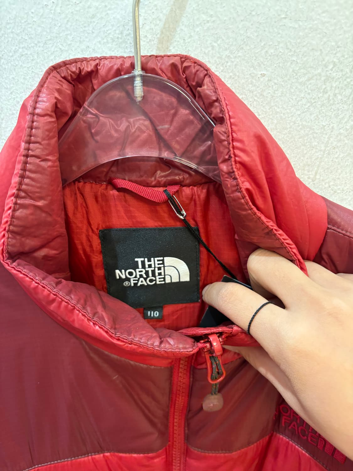 The north face red padding  상품이미지6