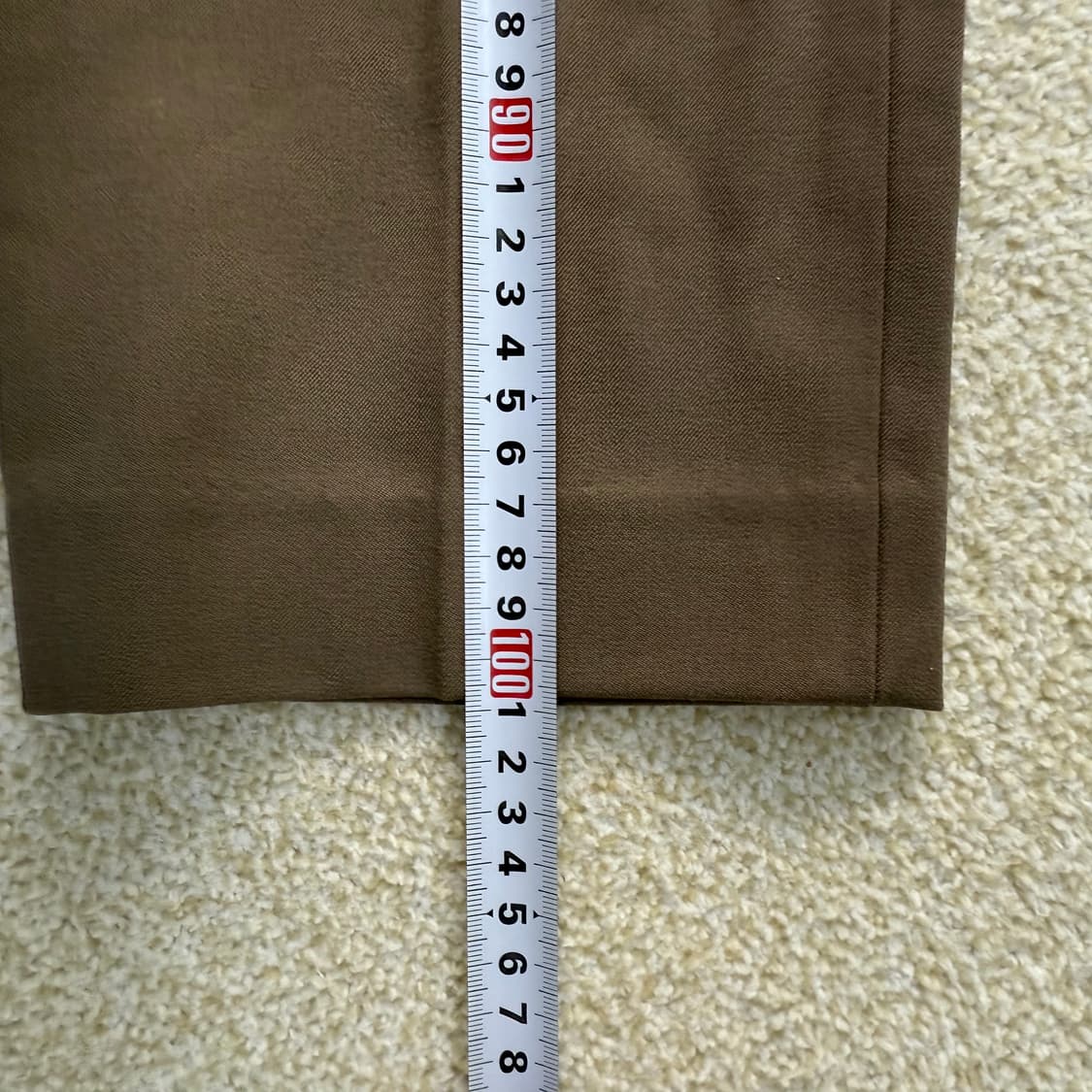 [32] 새상품 무신사스탠다드 와이드 히든 밴딩 슬랙스 0115T1 상품이미지9