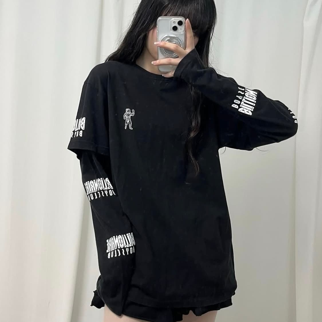 billionaireboysclub black long-sleeve 상품이미지2