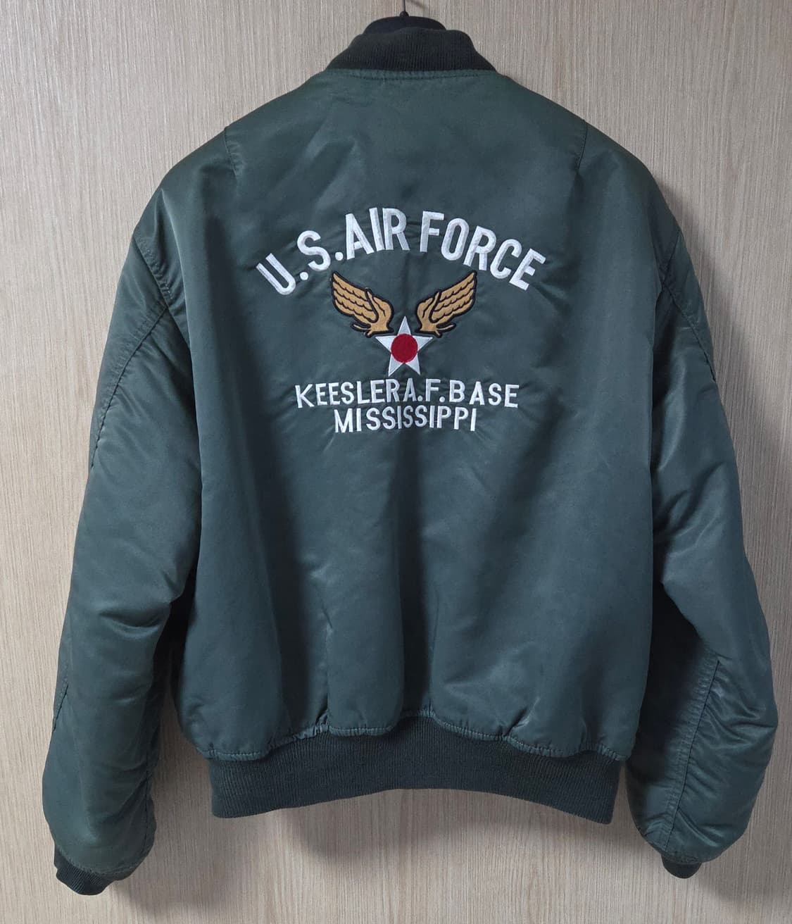 (착샷) 아비렉스 ma-1 봄버 자켓 usa 90s 상품이미지4