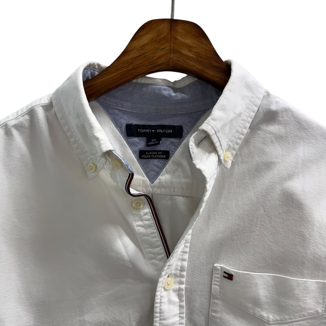[S] 타미힐피거 클래식핏 화이트 셔츠 상품이미지5