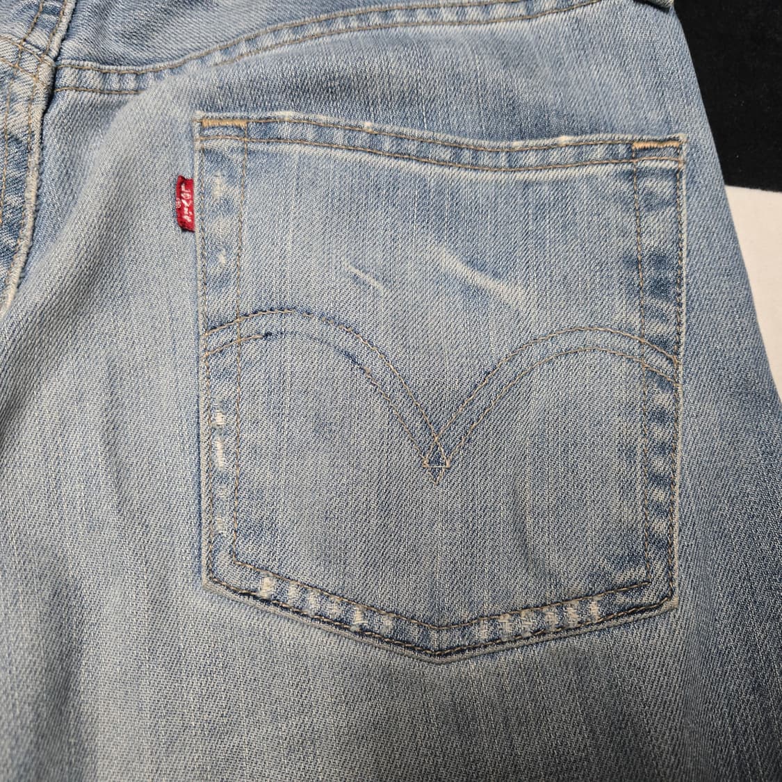 32x32 리바이스 501 연청 오리지널 멕시코산  상품이미지5