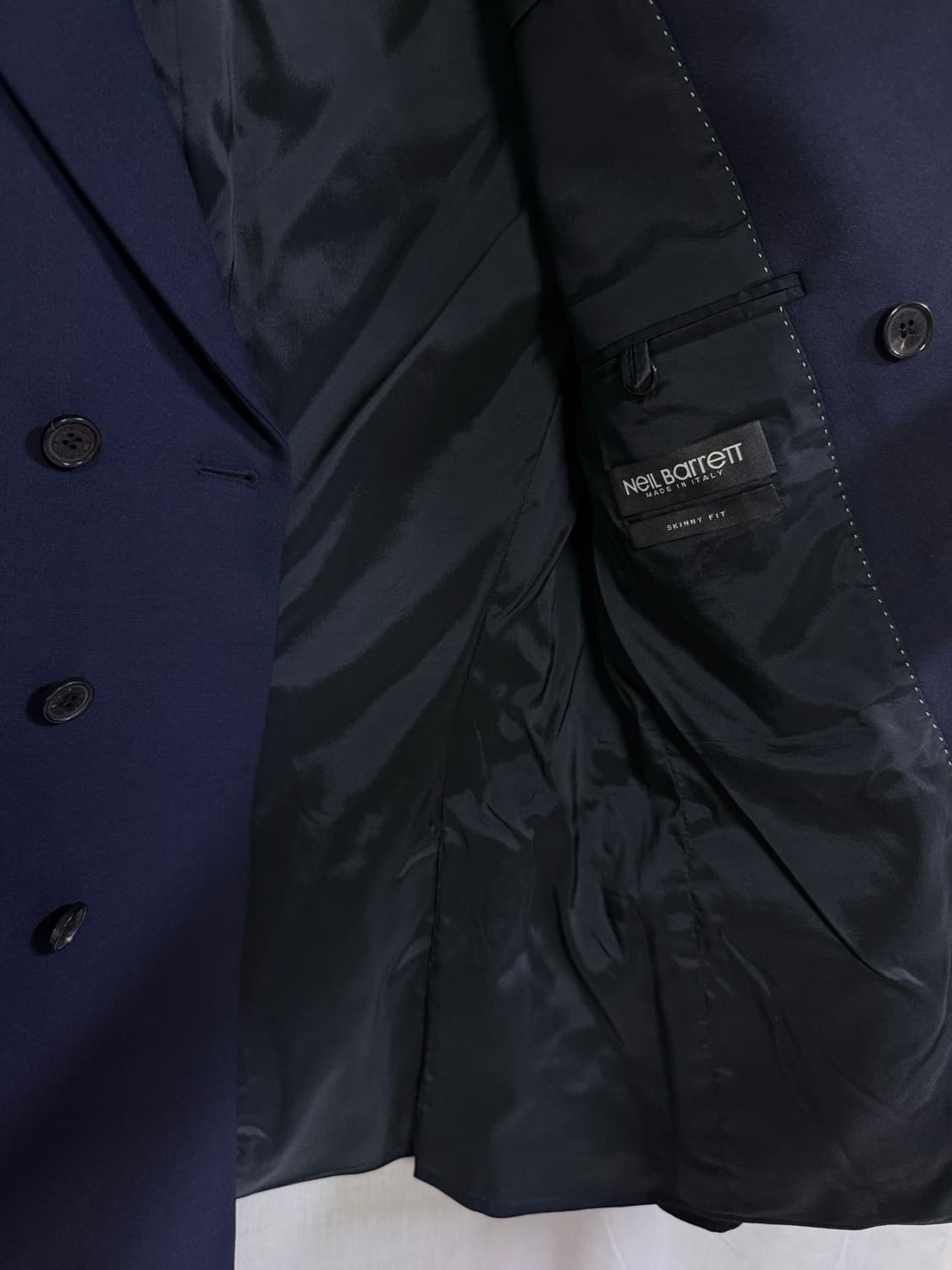 닐바렛  3버튼 더블 브레스티드 네이비 (neil barrett) 상품이미지7