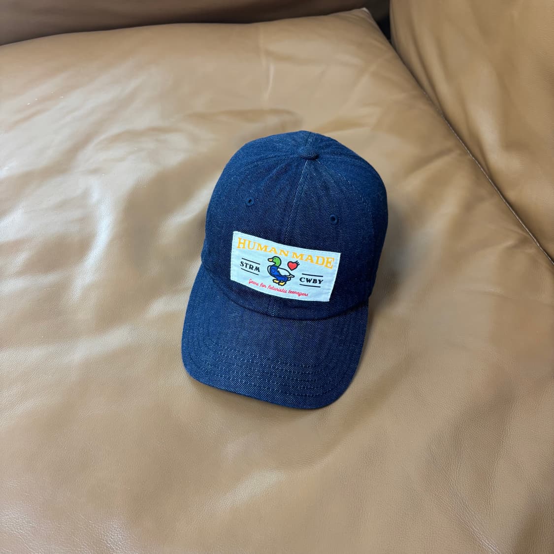휴먼메이드 6패널 볼캡 모자 덕 데님 상품이미지1