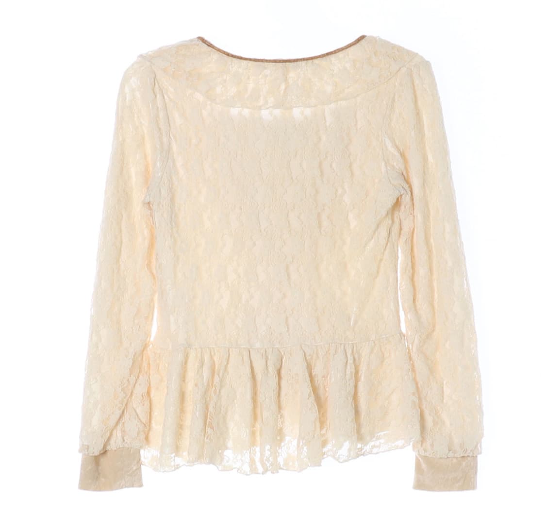 엑시즈팜 블라우스 라떼갸루 니트 대대장 상품이미지2