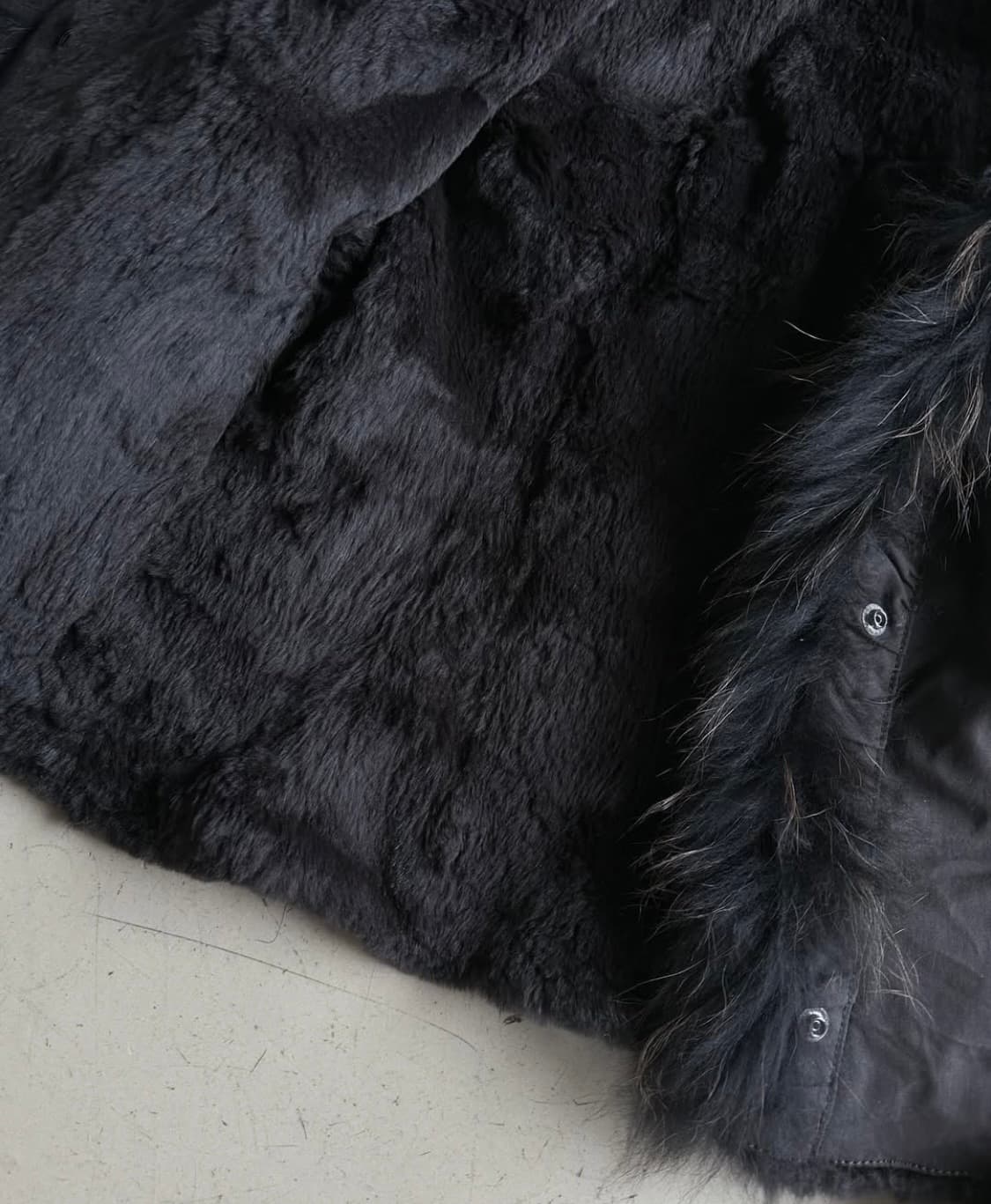 빈티지 믹스 퍼 셔링 자켓 상품이미지3