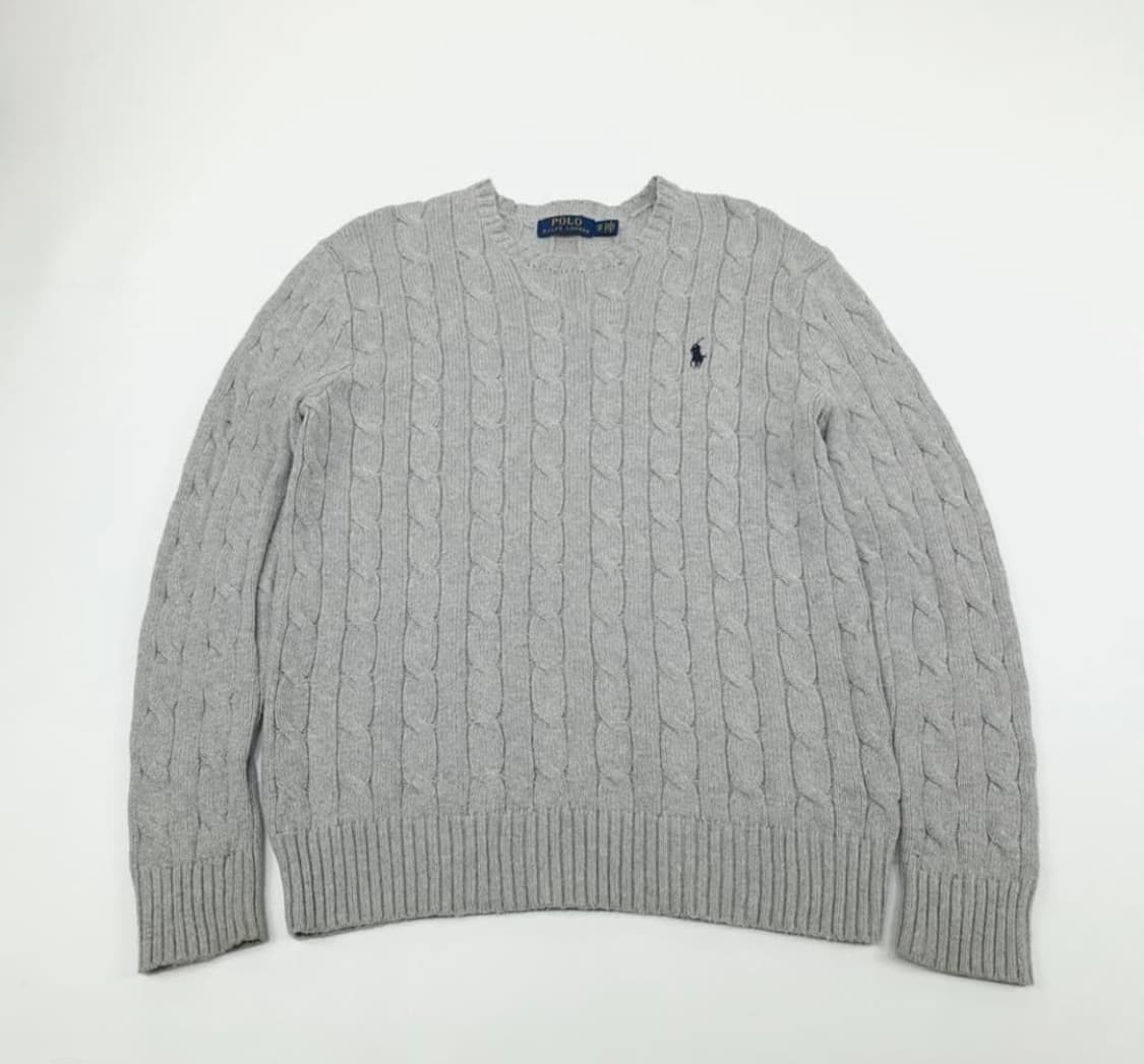 폴로 랄프 로렌 케이블 니트  xs 상품이미지2