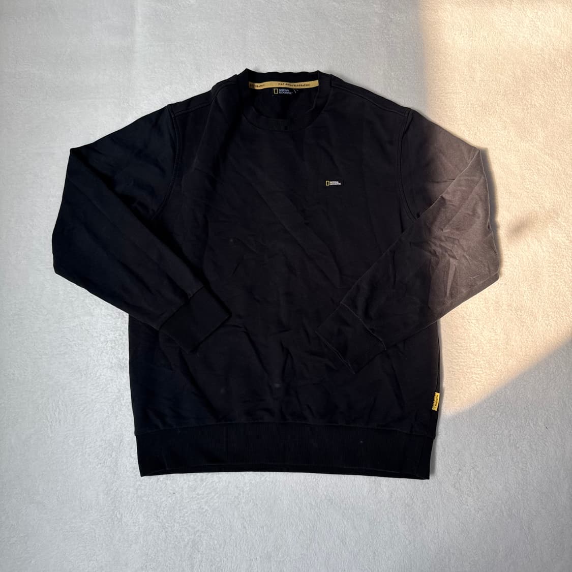 L 네셔널지오그래픽 스몰로고 맨투맨 0310T 상품이미지1