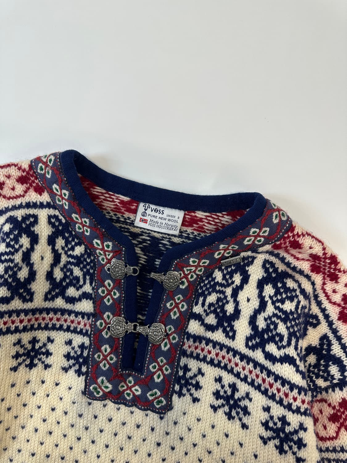 voss 노르딕 스웨터 니트(노르웨이 퓨어울 상품이미지2