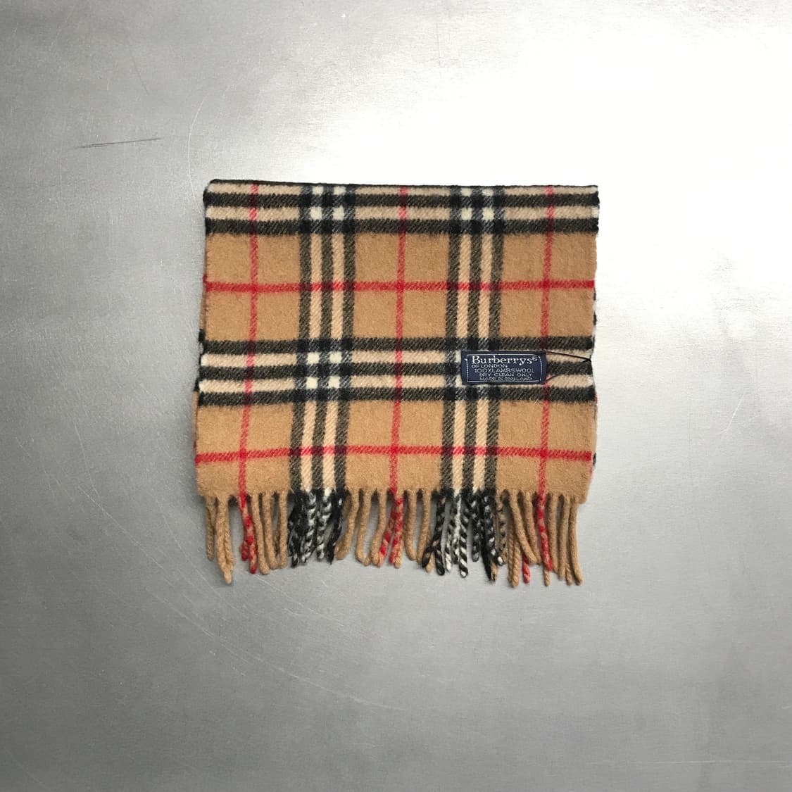버버리 정품 램스울 머플러 베이지 상품이미지2