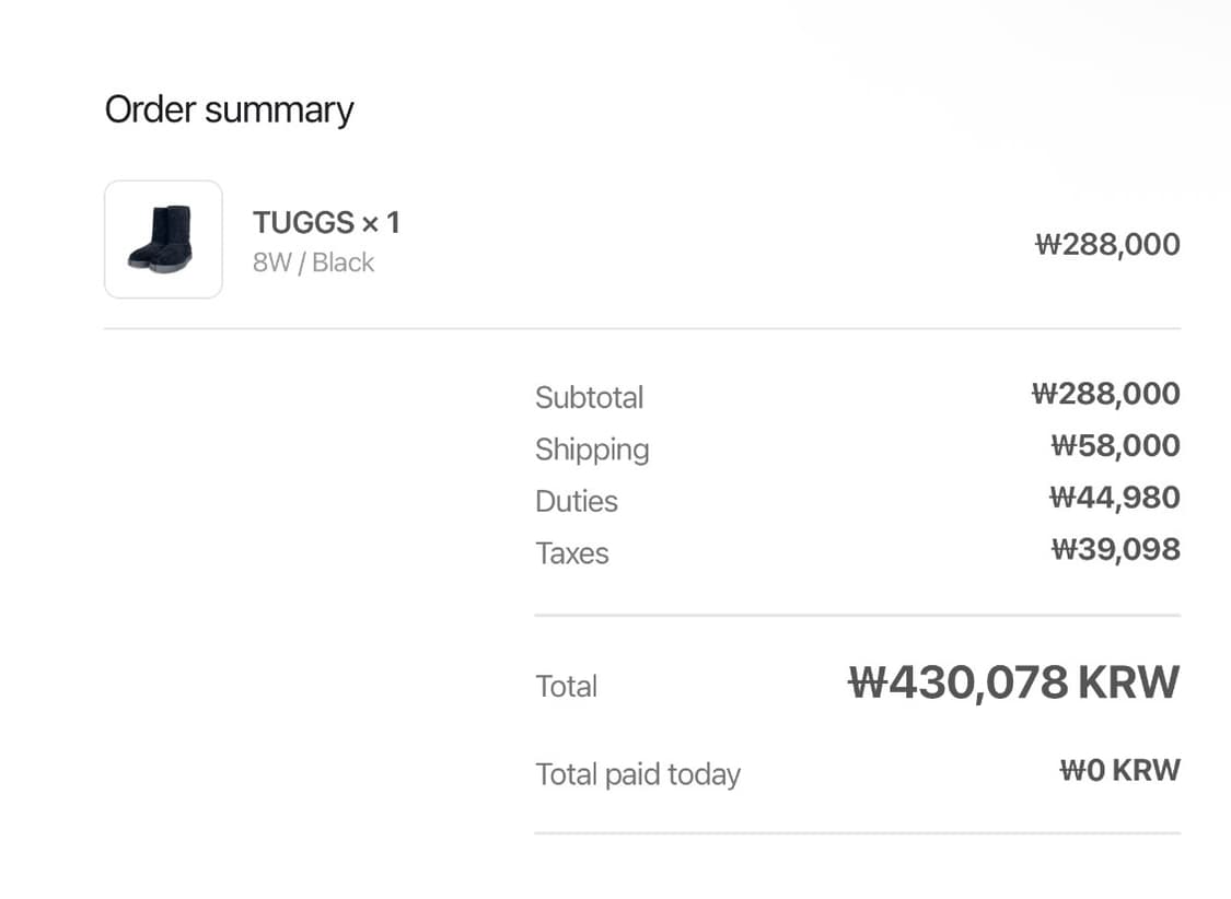 JOLLY SICK BLACK TUGG 상품이미지5