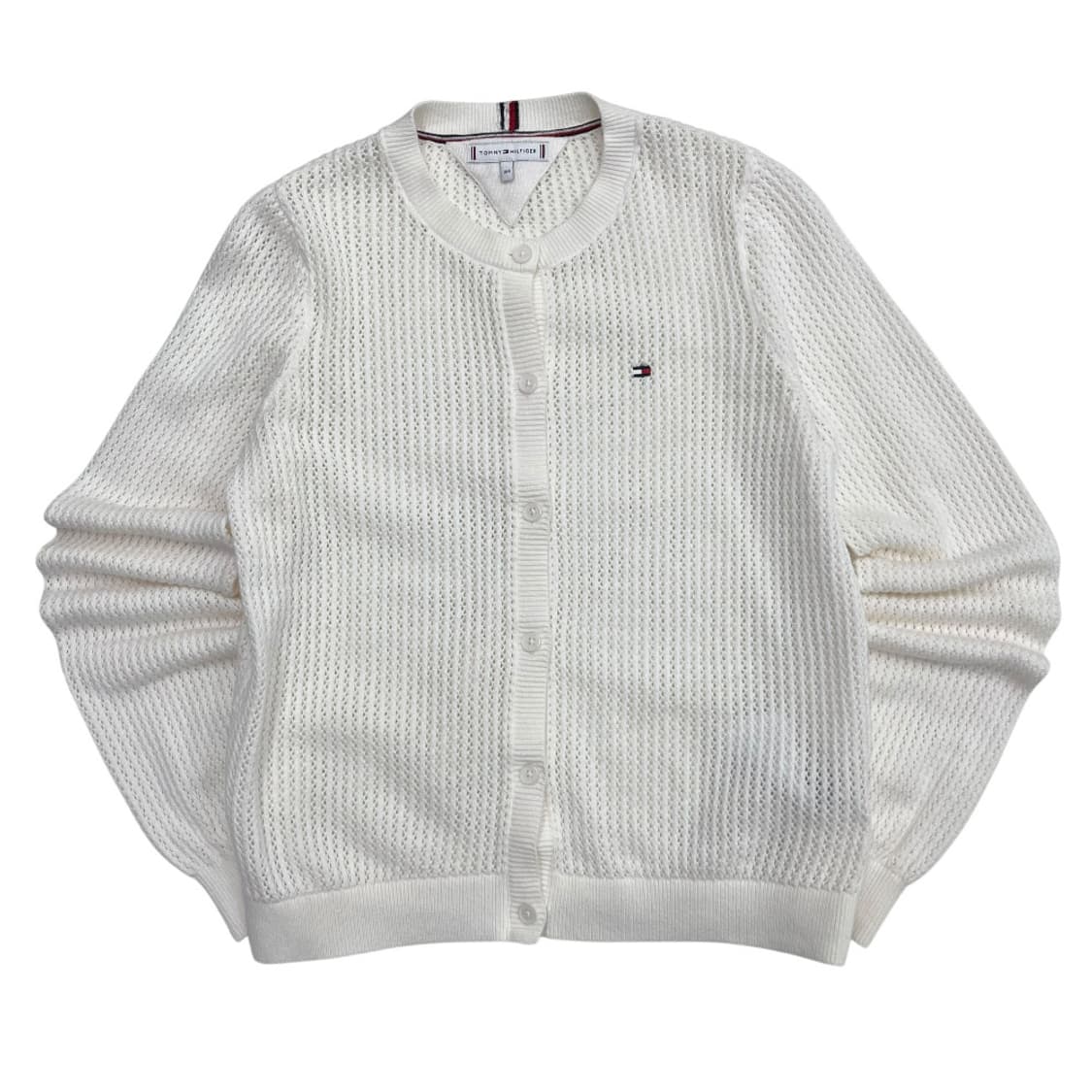 타미힐피거 아이보리 네트 가디건 상품이미지2