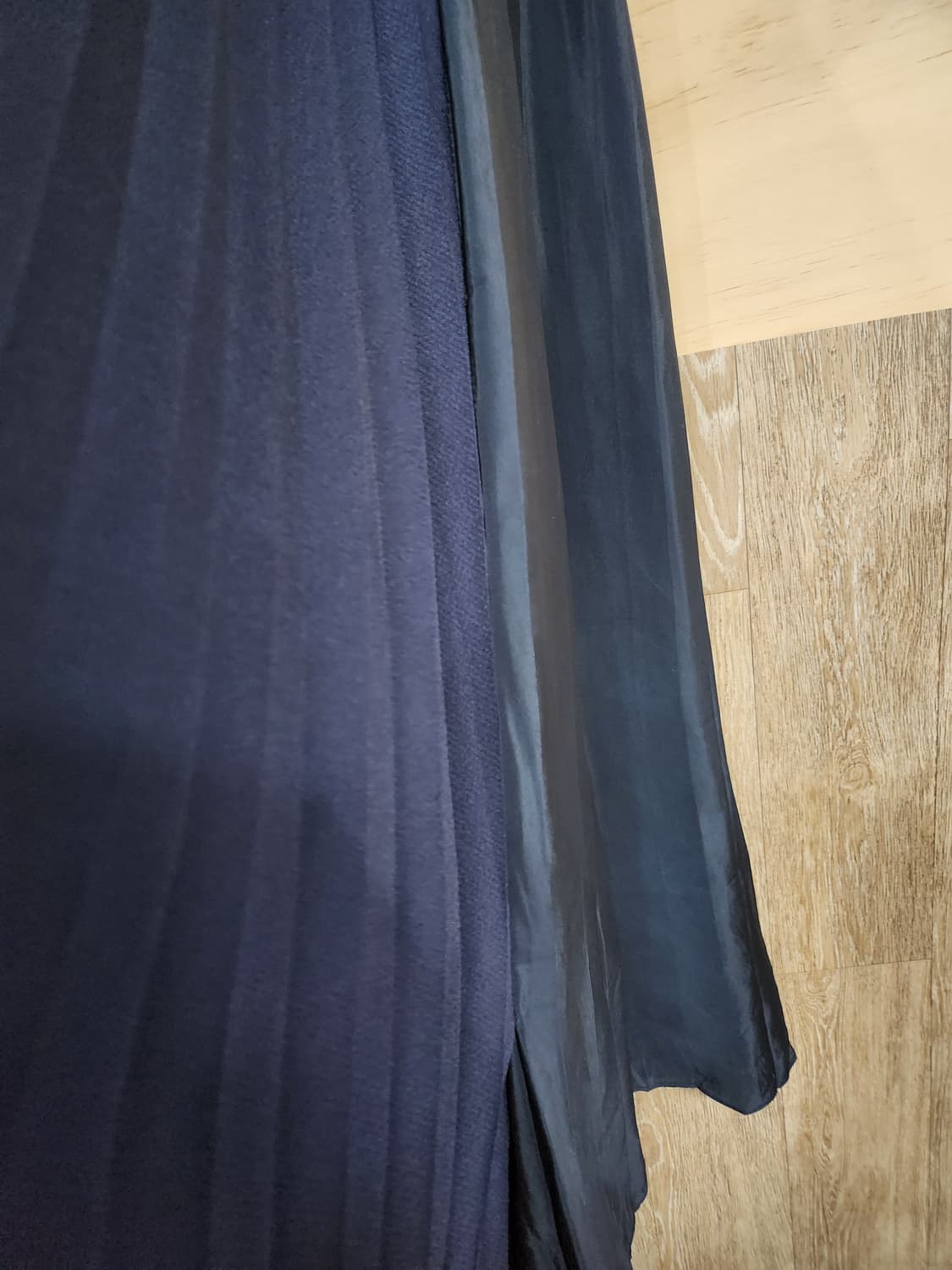 561) 여성 플리츠 번팔 롱 원피스 상품이미지3