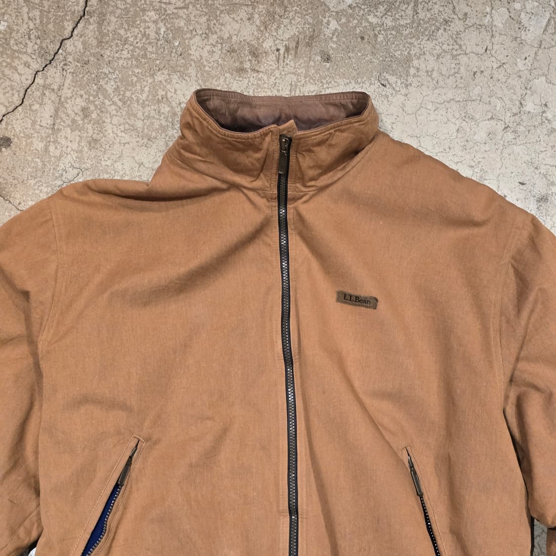 80s 엘엘빈 캔버스 코튼 울 블랭킷 웜업 워크자켓 MADE IN USA 상품이미지3