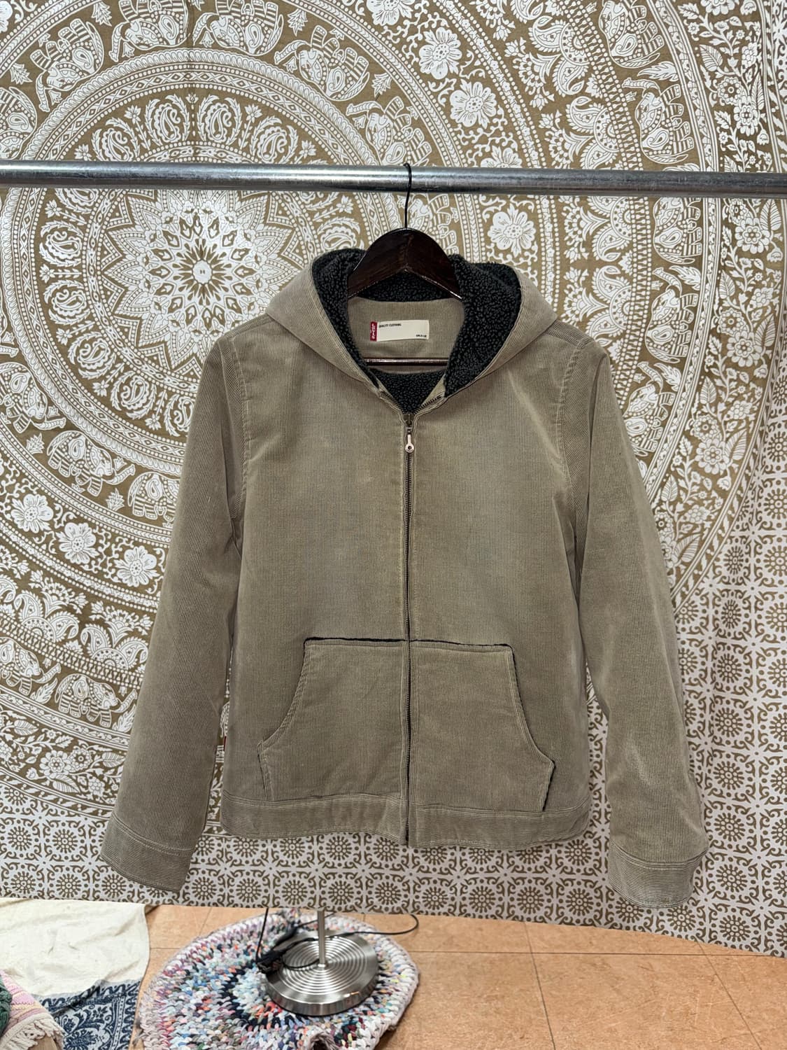 리바이스 골덴 코듀로이 기모 후드집업  상품이미지3