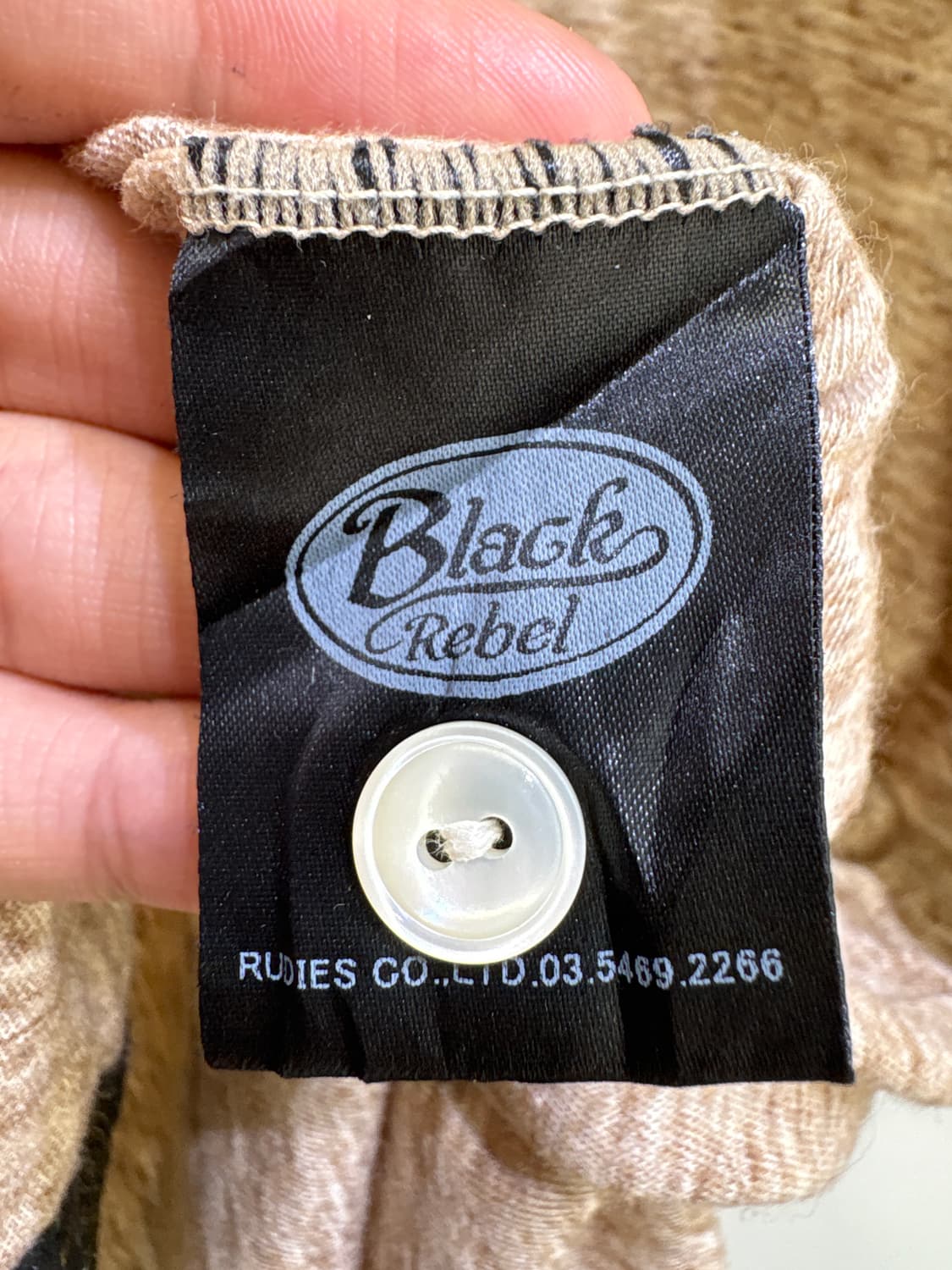 BLACK REBEL (Made in Japan) 롱슬리브 상품이미지8