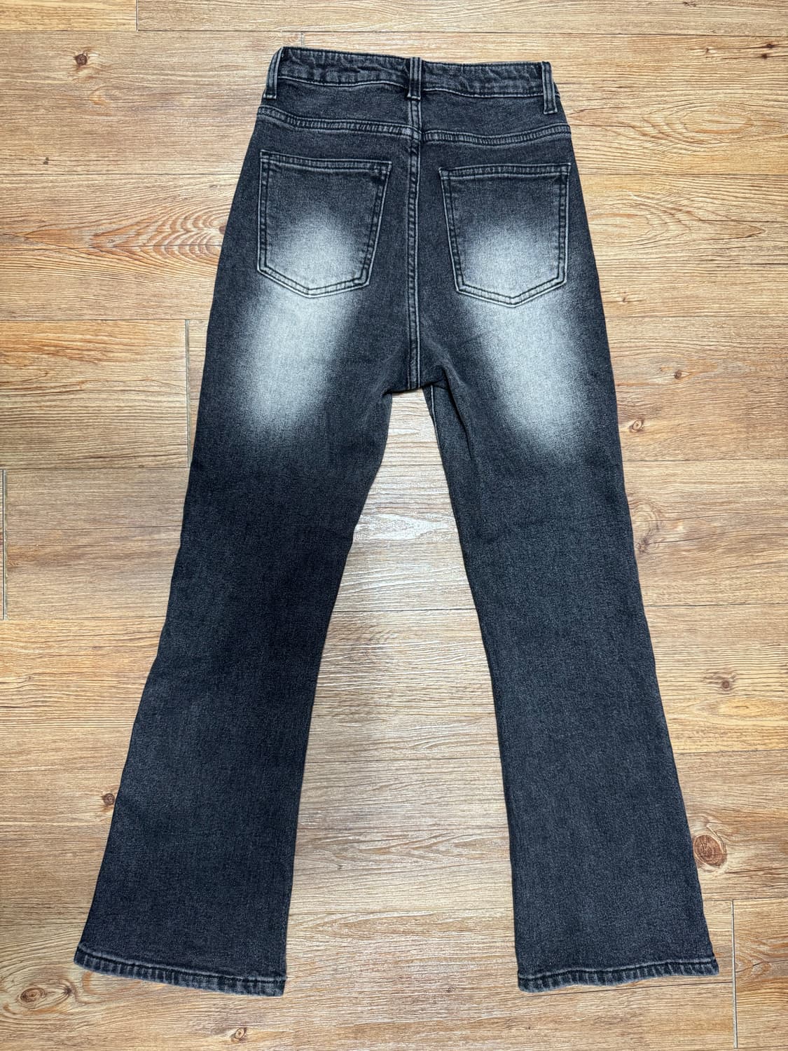 🔥(새상품) 애니웨이모어 부츠컷 데님 바지 S (숏버전)👖 상품이미지2