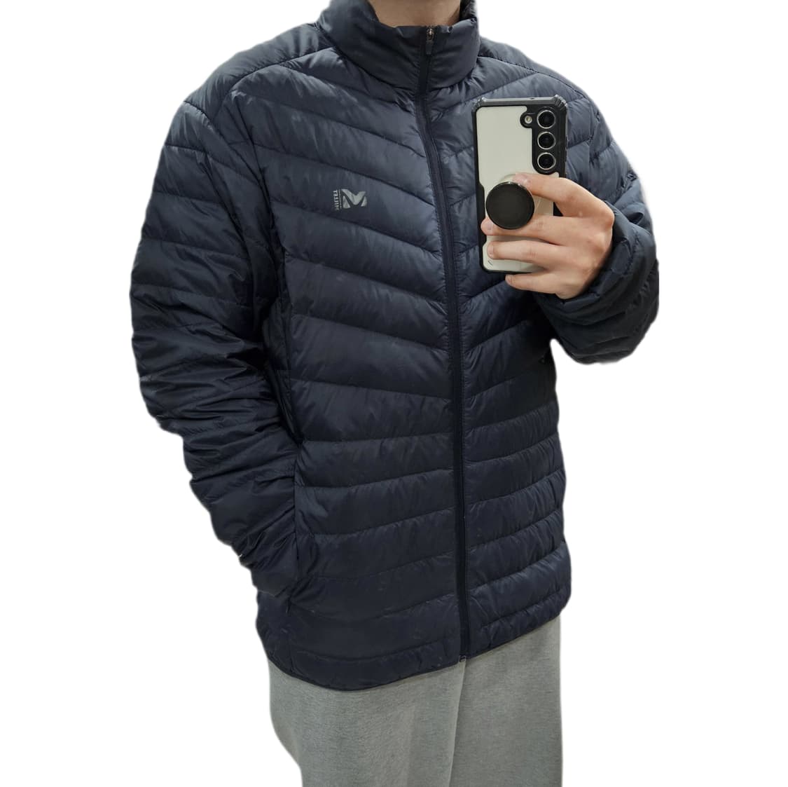 밀레 오리털 덕다운 경량패딩 105 상품이미지1