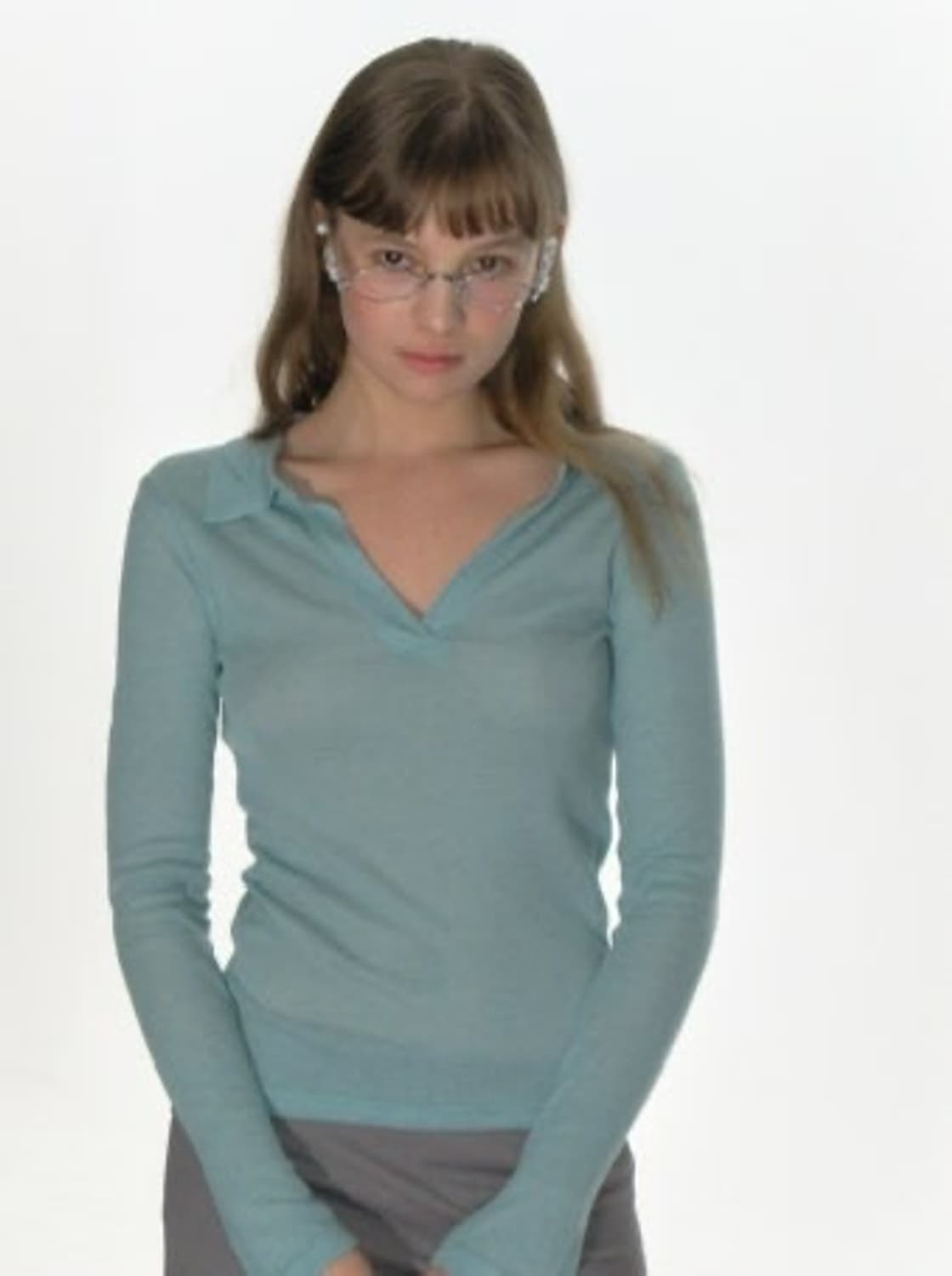 크랭크 시어 카라탑 블루 상품이미지1