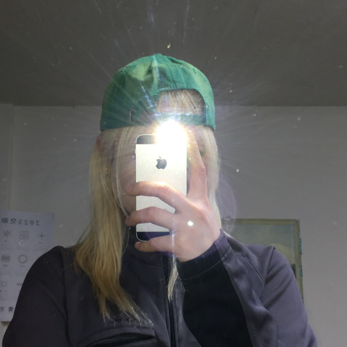 투티/0349 피치 1932 유니버시티 워싱 캡 Y2K 새상품 상품이미지3