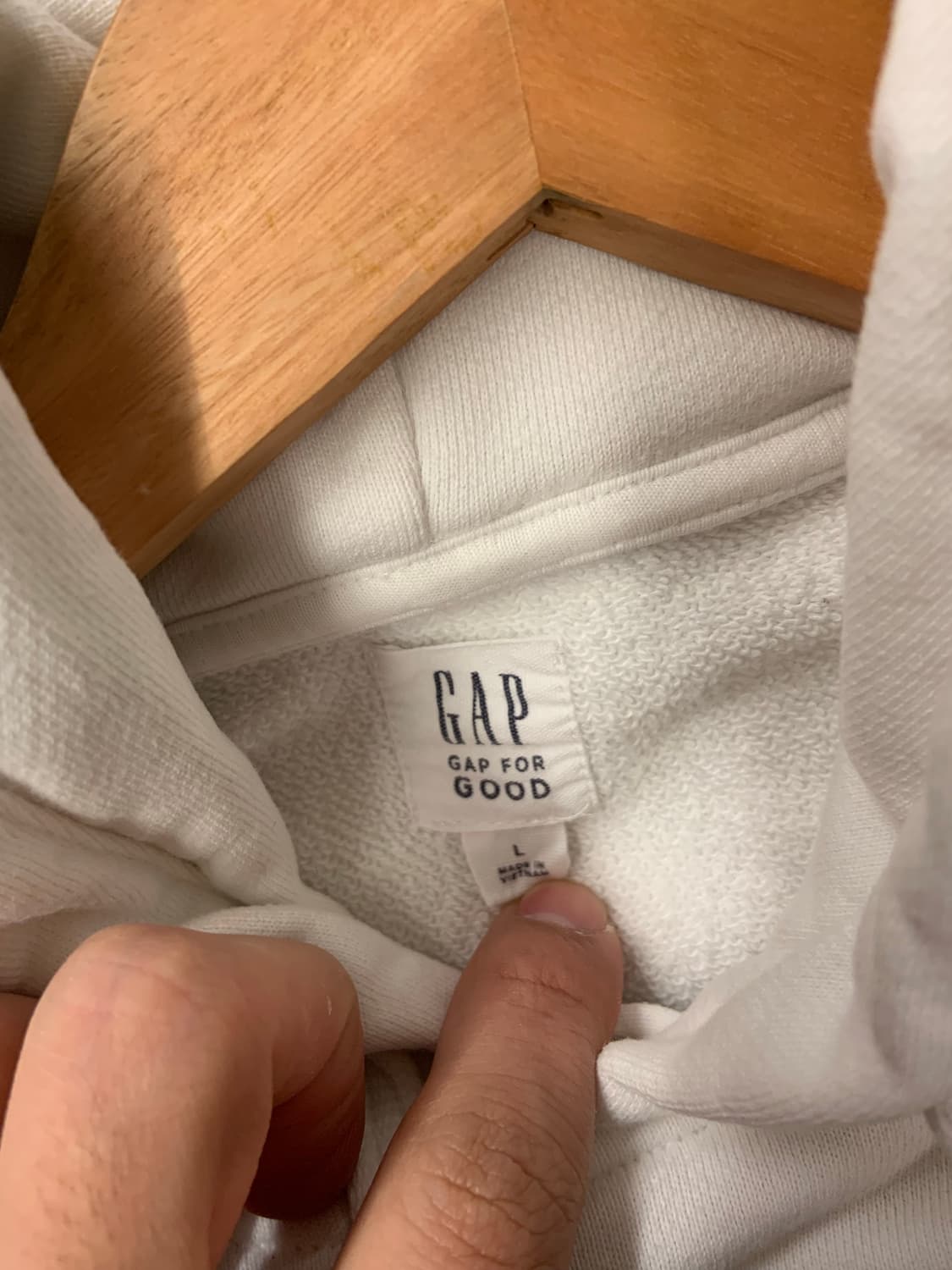 갭 로고 후디 상품이미지5