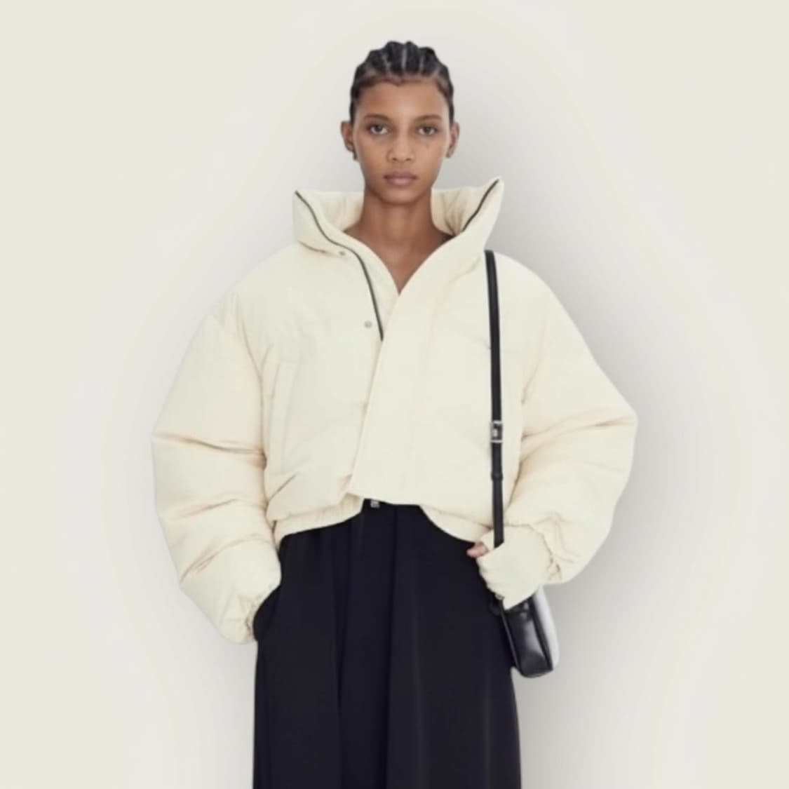 렉토 버틀러 푸퍼 숏 크롭 패딩 상품이미지1