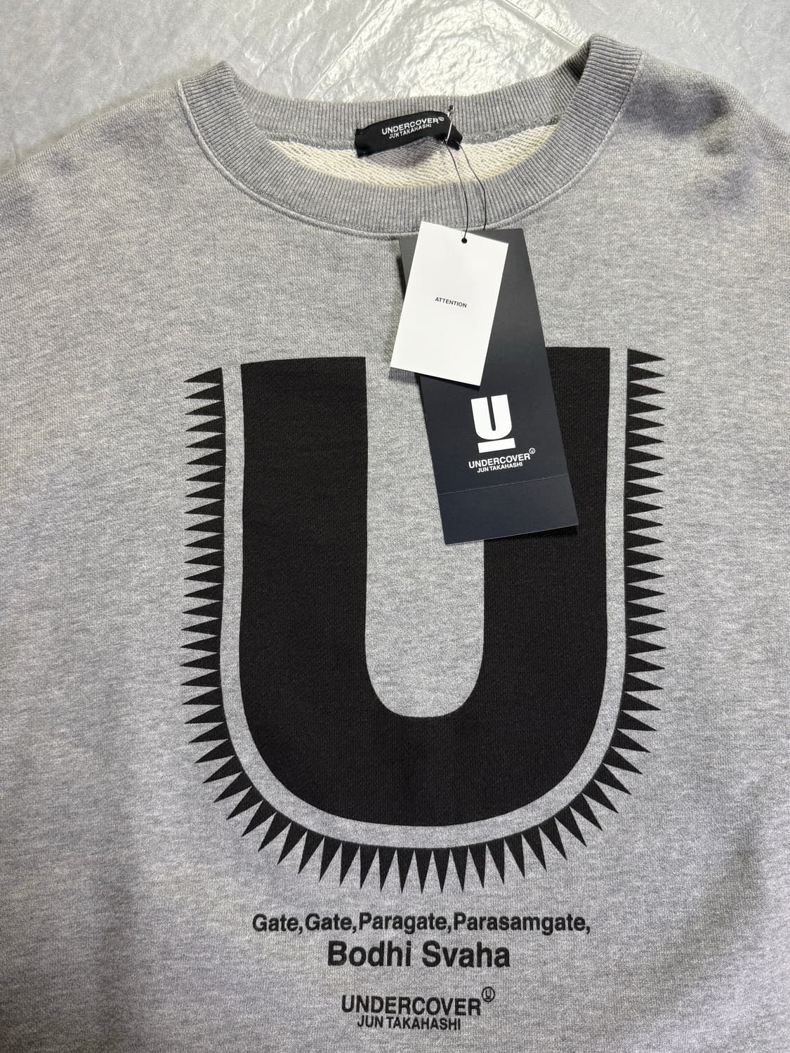 [4] 언더커버 UGIZ 스웨트셔츠 그레이 상품이미지4