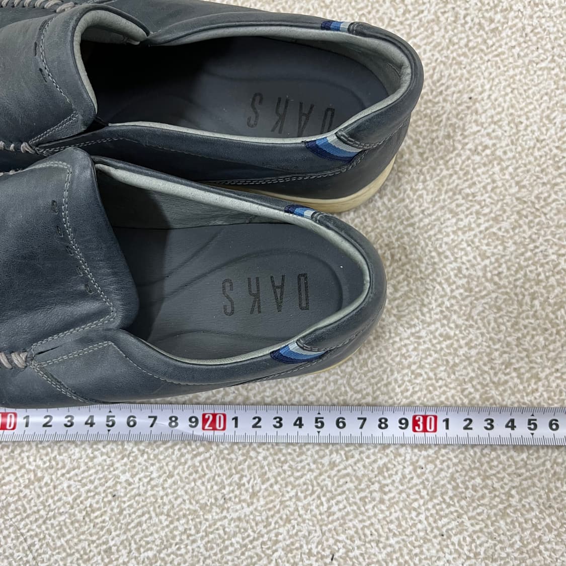 [실측확인] 닥스 컴포트 드라이빙 슈즈 로퍼 신발 0120M1 상품이미지8