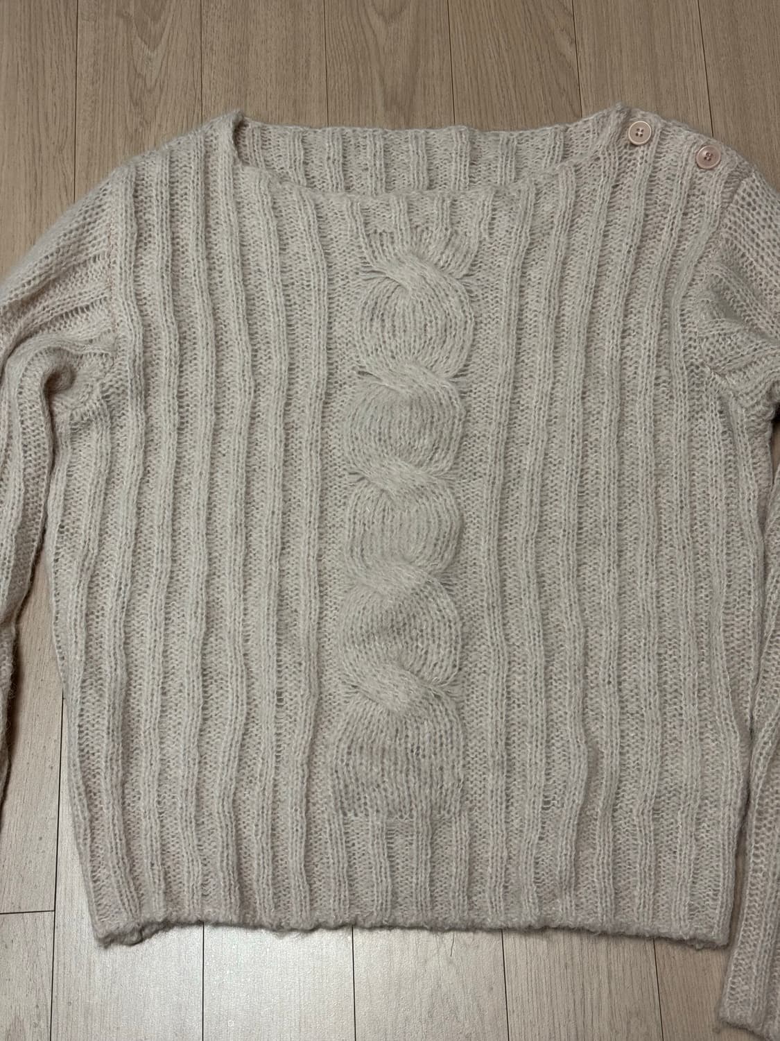 릴리코츠 리즈 케이블 Lizy Cable Knit 상품이미지2