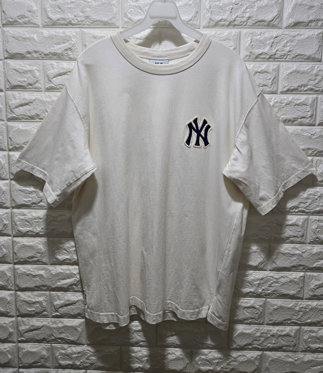 MLB 뉴욕양키즈 모노그램 빅로고 반팔티 100~105 상품이미지1