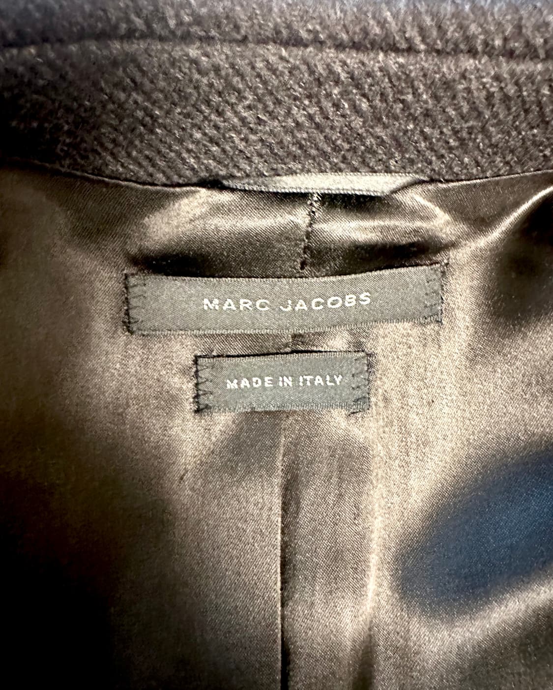 [판매]마크제이콥스 울 캐시미어 블랙 코트 상품이미지5