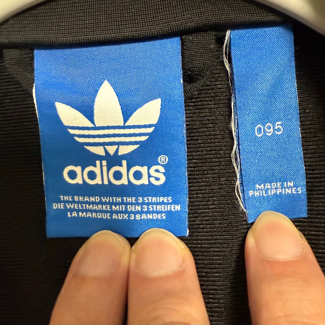 아디다스 파이어버드 져지 블랙 95 트랙탑 상품이미지3