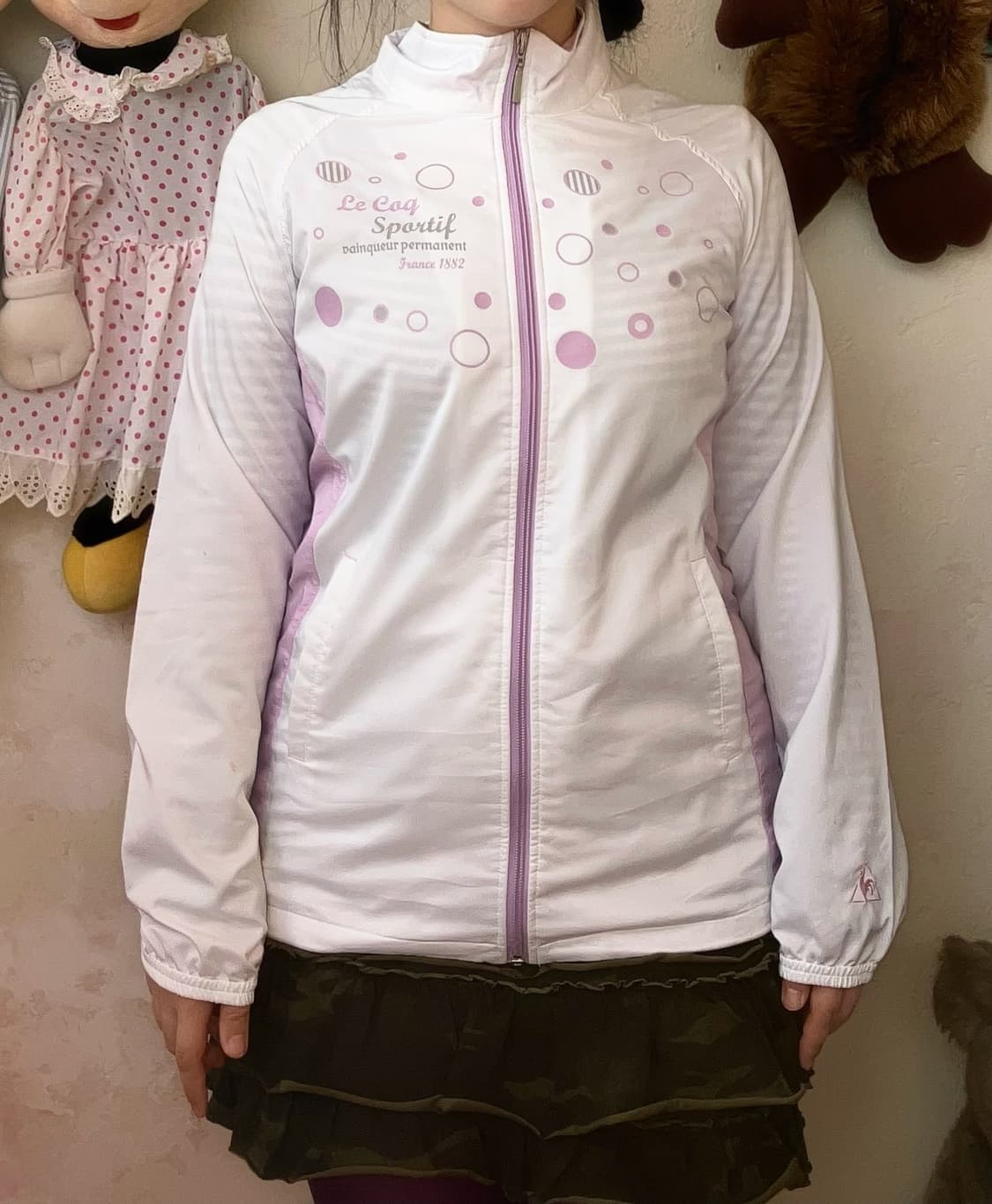 르꼬끄 도트 바람막이 상품이미지1