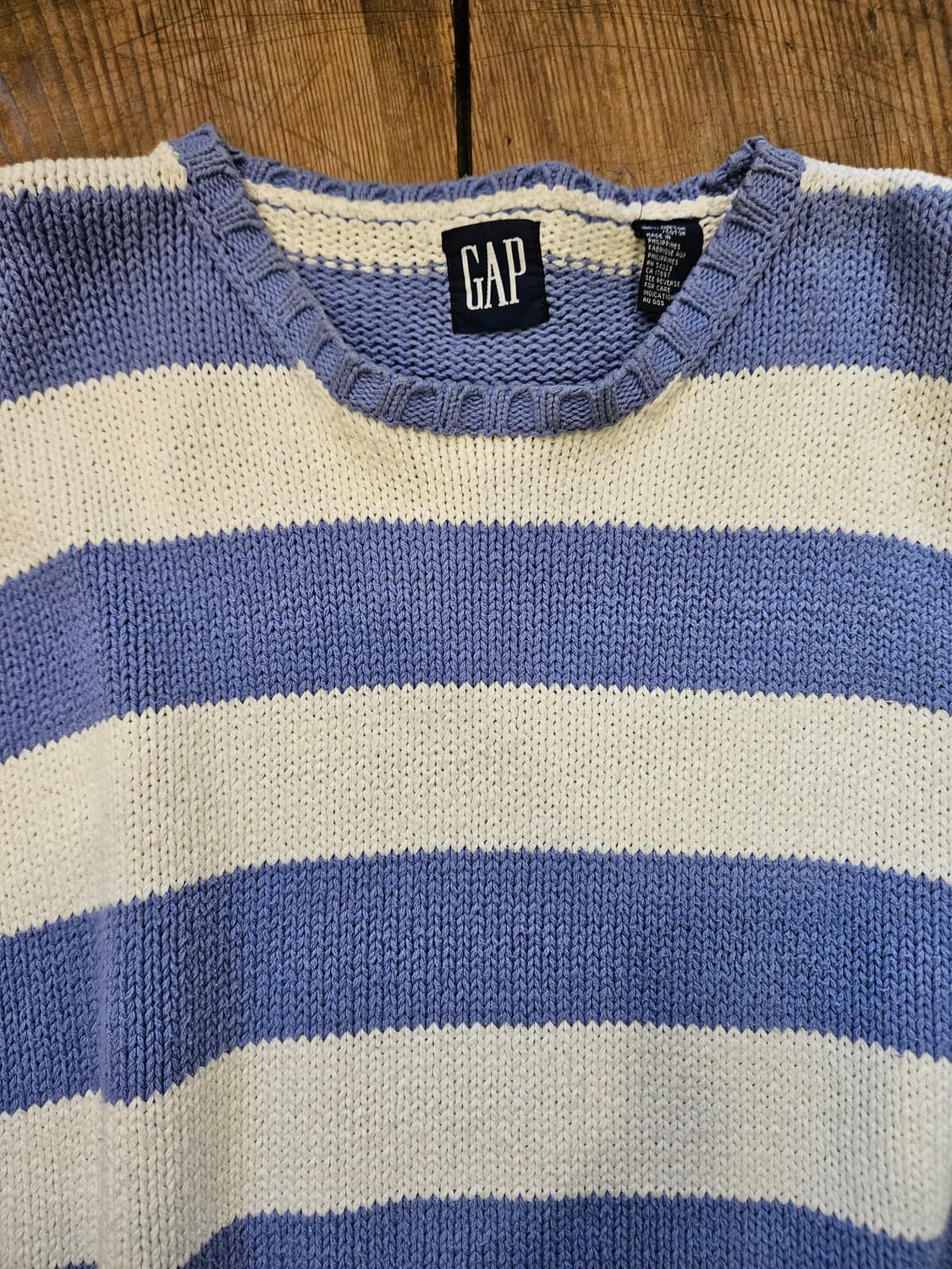 90s 빈티지 갭 코튼 니트 상품이미지3