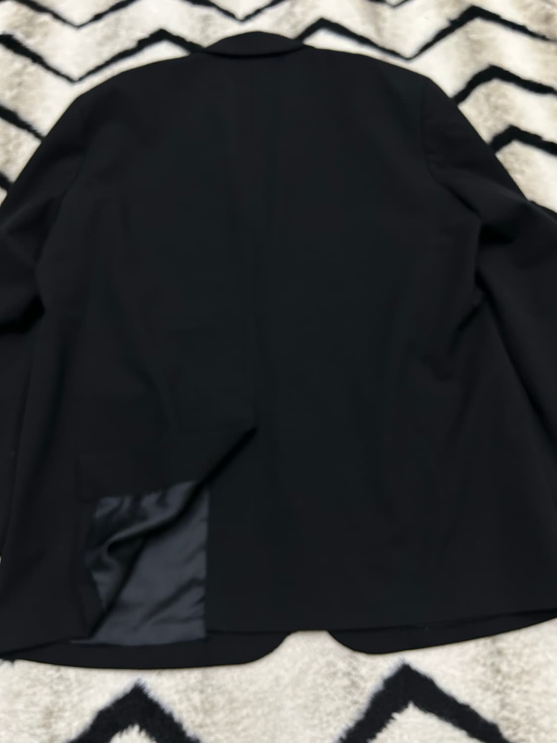 [2XL]무신사스탠다드 베이식 블레이저/블랙 상품이미지4