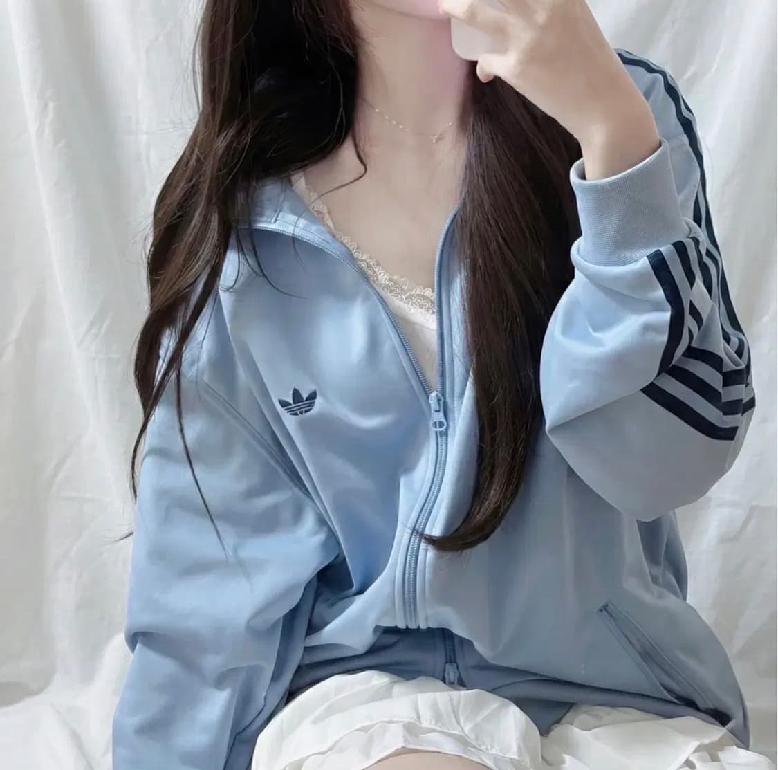 아디다스 베켄바우어 BB 트랙탑 엠비언트 스카이 2XL 상품이미지3