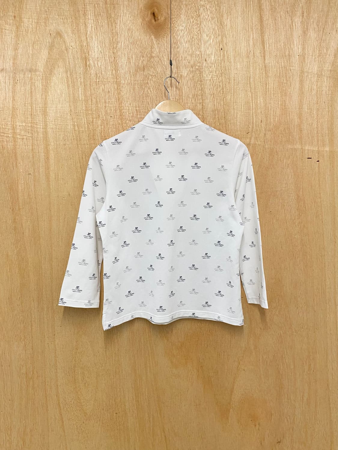 COURREGES half zip-up jersey 쿠레쥬 하프집업 져지 상품이미지2