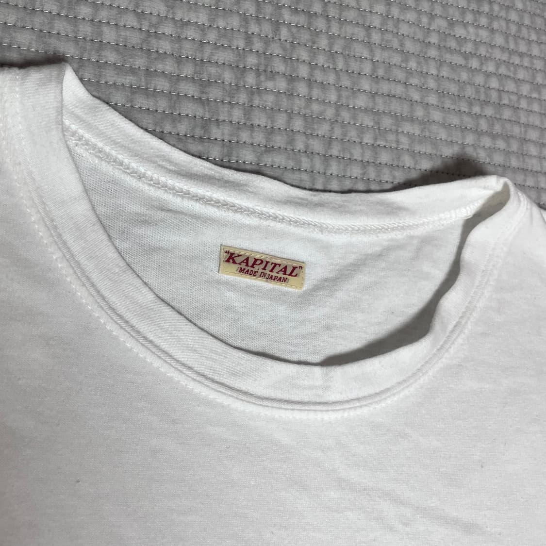 캐피탈 벨트 슬리브 긴팔티셔츠 상품이미지3