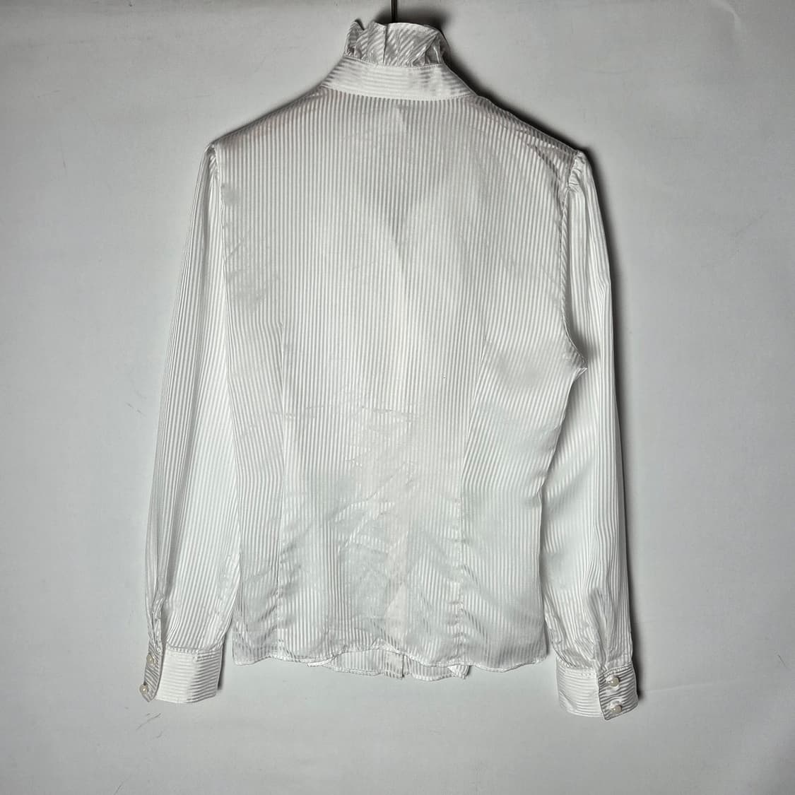 [Naracamic] 나라카미체 스트라이프 프릴 블라우스 상품이미지2