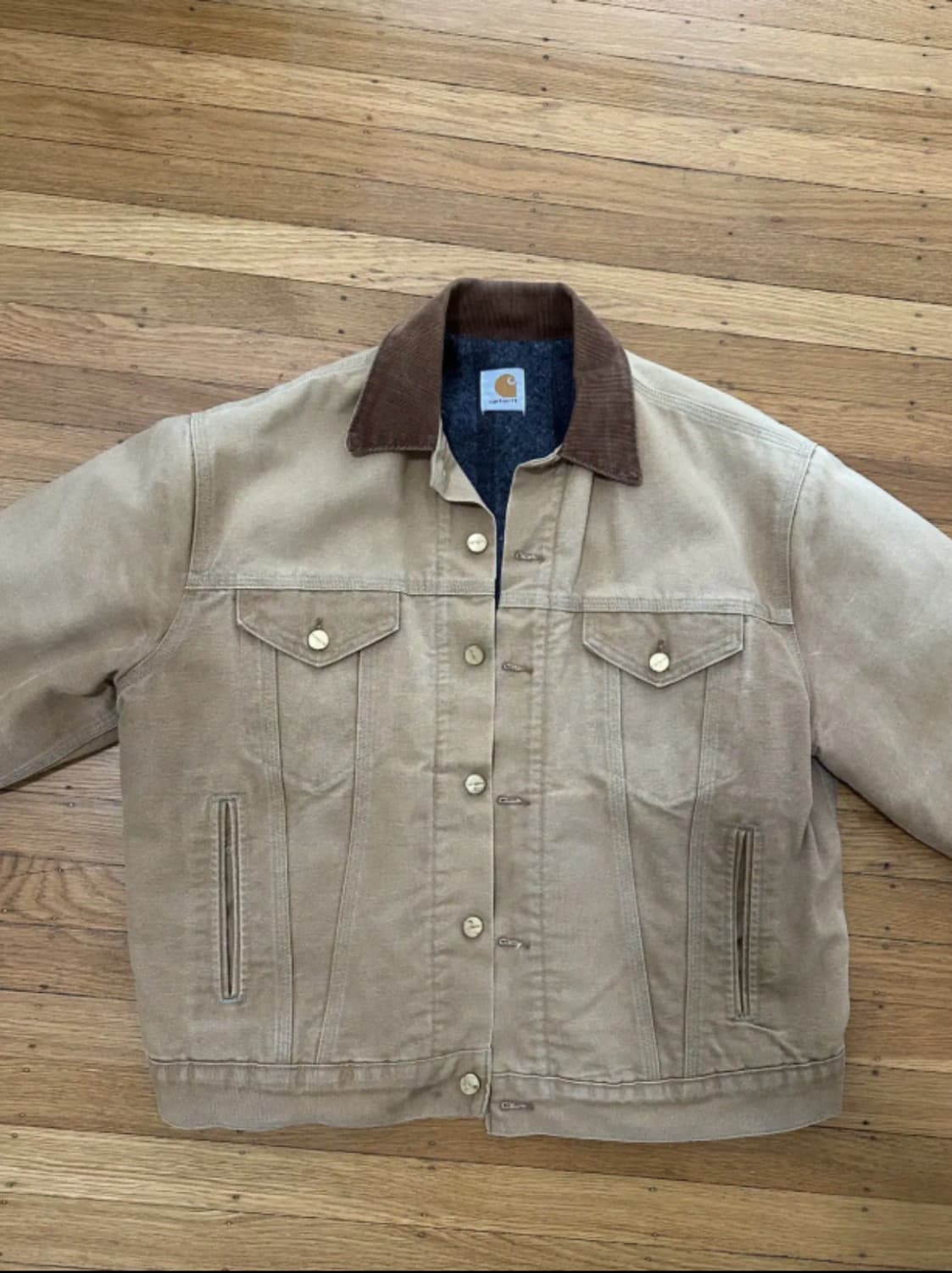 칼하트 j09트러커 BRN 자켓 상품이미지2