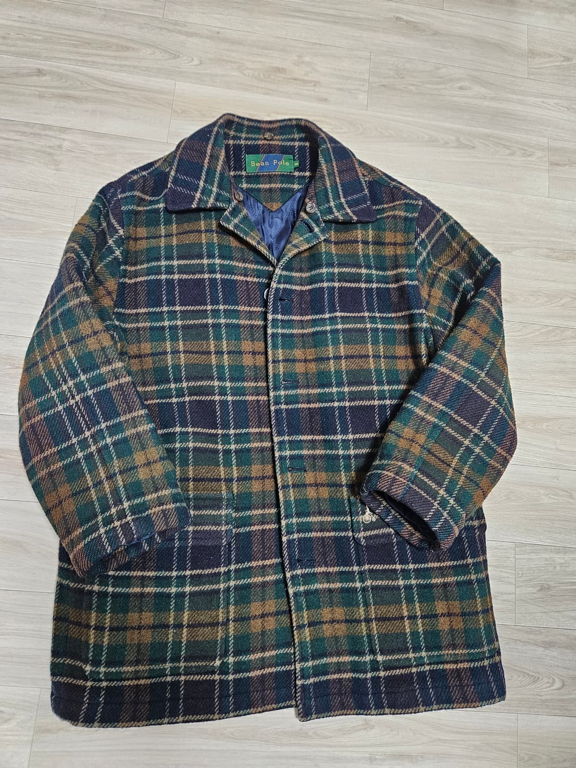 빈폴 울 체크 카코트 올드스쿨 상품이미지1