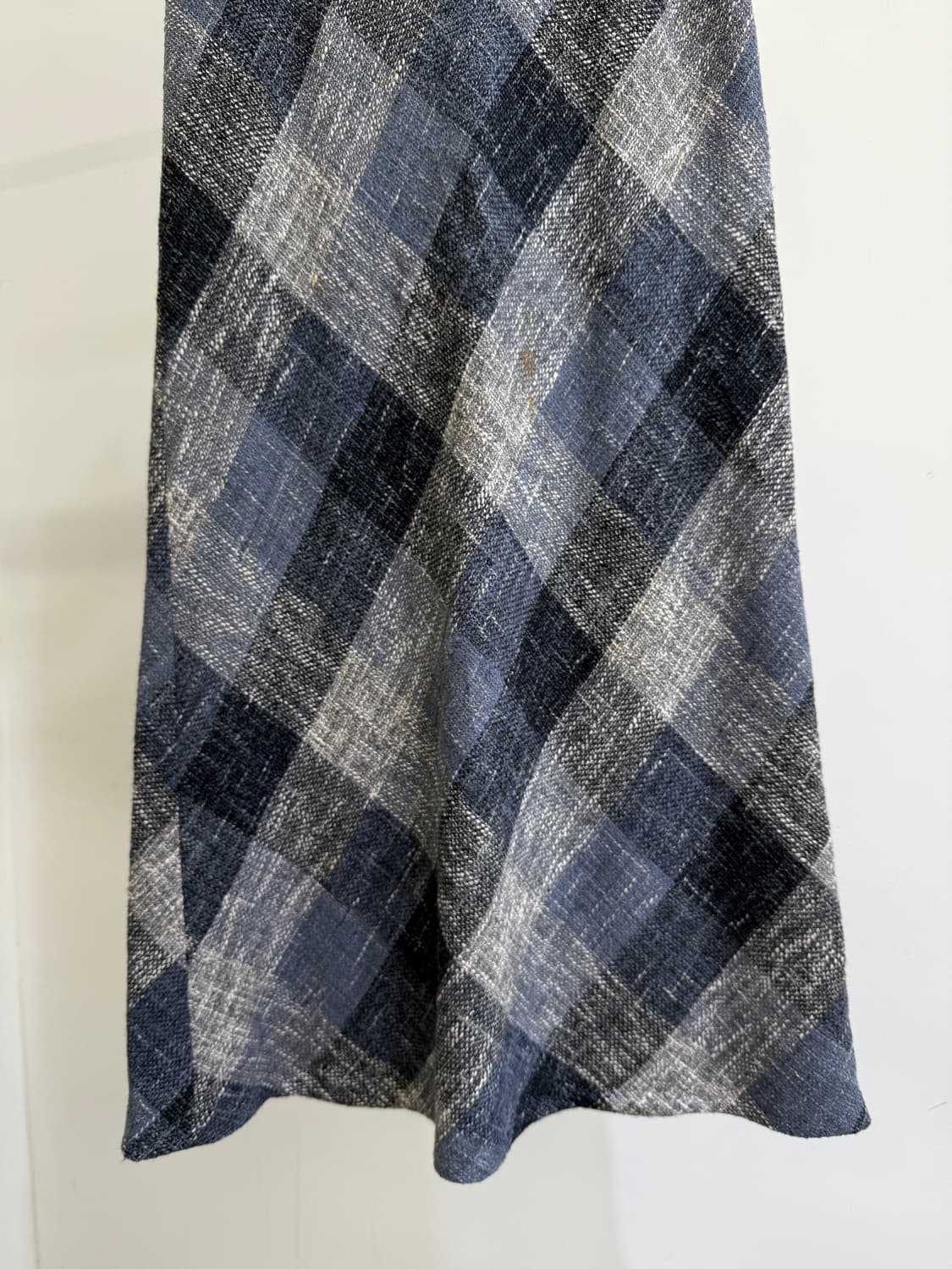 PARIENNE (Made in Japan) 체크 롱스커트 상품이미지4