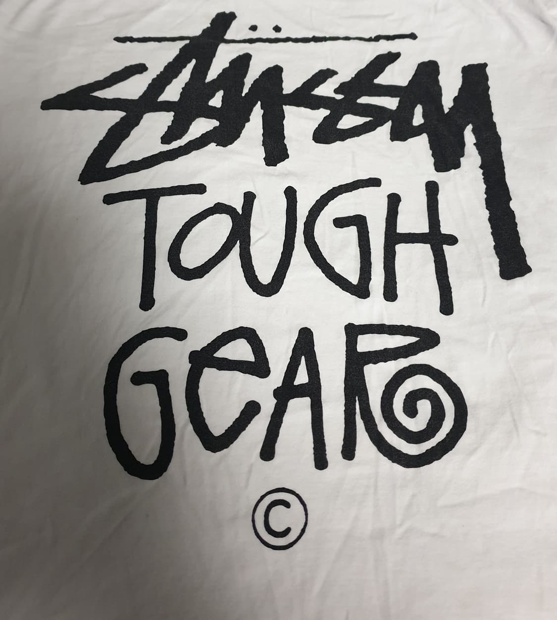 스투시 터프기어 반팔티 화이트 (XL) 상품이미지3