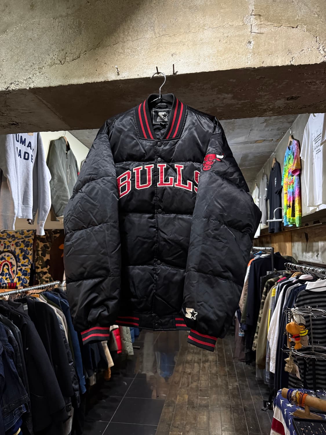 90s STARTER 빈티지 코리아제 스타터 다운 패딩 상품이미지1